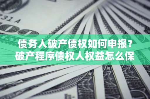 济南债务人破产债权如何申报？破产程序债权人权益怎么保障？