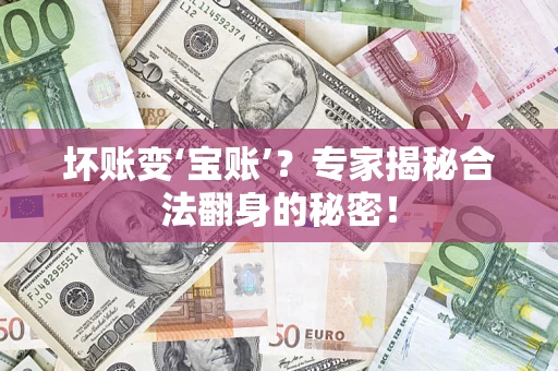 济南坏账变‘宝账’？专家揭秘合法翻身的秘密！