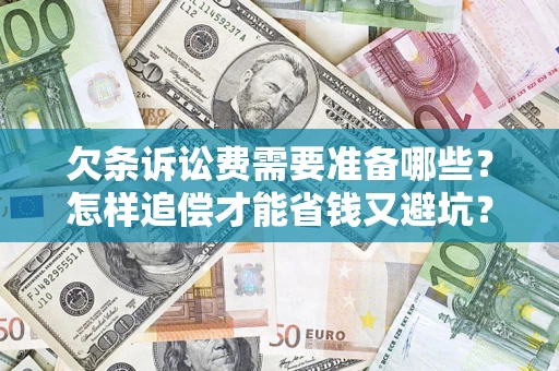 济南欠条诉讼费需要准备哪些？怎样追偿才能省钱又避坑？