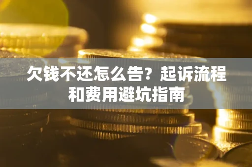 济南欠钱不还怎么告？起诉流程和费用避坑指南
