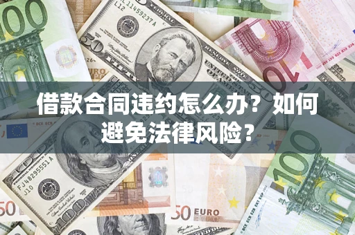 济南借款合同违约怎么办？如何避免法律风险？